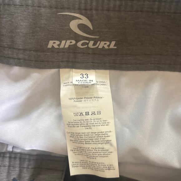 RIP CURL Dawn Patrol 21" Boardshort Size 33 NWT - Picture 5 of 7